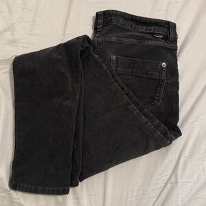 Patagonia Pants Womens 28 forest green Slim Corduroy Fitted Organic Cotton 55055